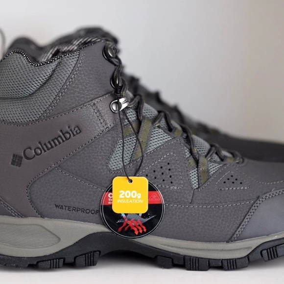 Columbia Men Liftop III Snow Winter Boots Insulated High Traction Waterproof 10 - Picture 5 of 5